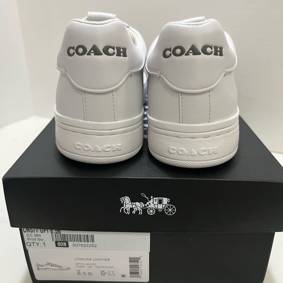Coach Classic White Sneakers - Picture 6 of 11